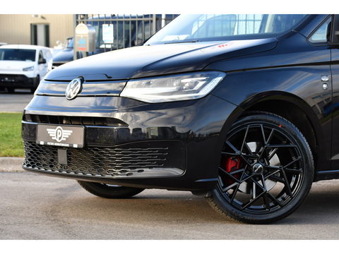 Volkswagen Caddy Cargo 2.0 TDI 1st Black Edition Virtual, Adaptieve Cruise, Camera, Leder, LED, Carplay, Trekhaak, Stoelverwarming, Uniek!