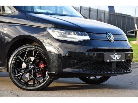 Volkswagen Caddy Cargo 2.0 TDI 1st Black Edition Virtual, Adaptieve Cruise, Camera, Leder, LED, Carplay, Trekhaak, Stoelverwarming, Uniek!