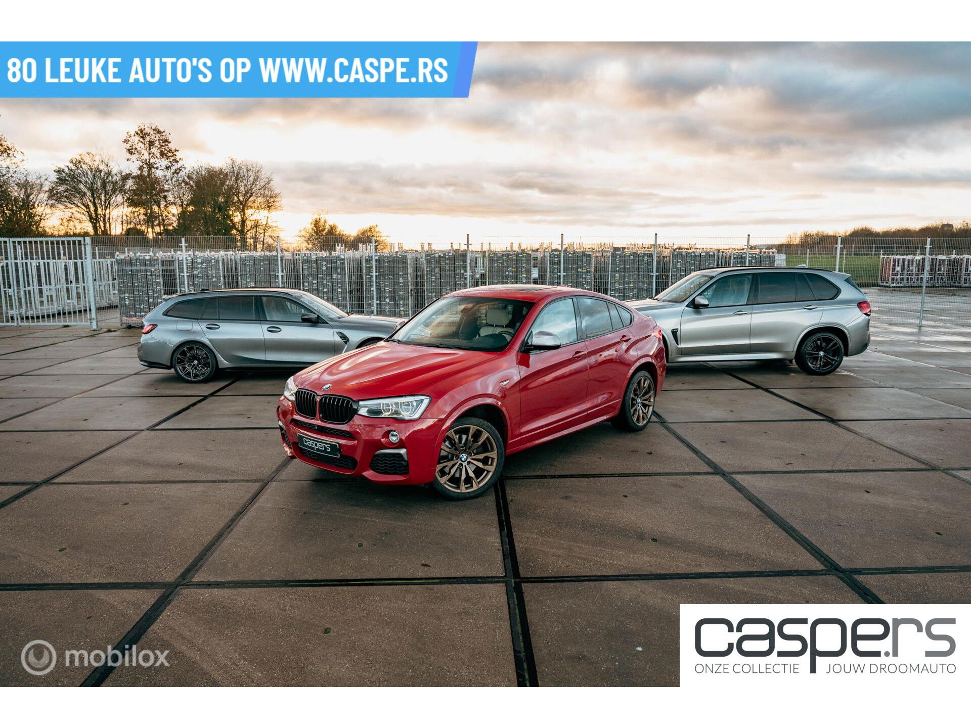 BMW X4 M40i | Melbourne Red | Surround View | Adap. LED
