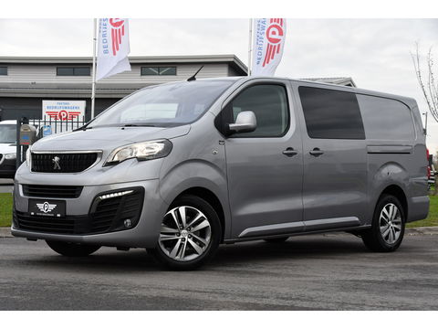 Peugeot Expert 2.0 BlueHDI 120 Long Asphalt DC 360 Camera, Cruise, Carplay, 2 x Schuifdeur, Multimedia, 122pk, Trekhaak, Sensoren, Uniek!