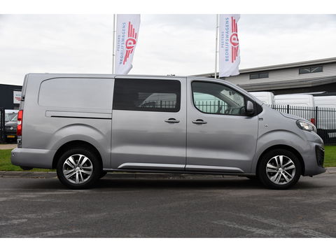 Peugeot Expert 2.0 BlueHDI 120 Long Asphalt DC 360 Camera, Cruise, Carplay, 2 x Schuifdeur, Multimedia, 122pk, Trekhaak, Sensoren, Uniek!