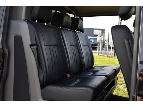 Volkswagen Transporter 2.0 TDI L2H1 30 DC Bulli Black Edition Virtual, Adaptie cruise, Camera, Carplay, 199pk, Sensoren, Automaat, Leder, Trekhaak, LED, 2 x Schuifdeur, Uniek!