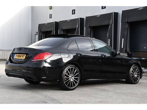 Mercedes-Benz C-Klasse 300 Premium Plus PANO, Virtual, 360 Camera, Cruise, 259pk, Sfeer, Clima, Memory, Uniek!