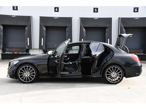 Mercedes-Benz C-Klasse 300 Premium Plus PANO, Virtual, 360 Camera, Cruise, 259pk, Sfeer, Clima, Memory, Uniek!