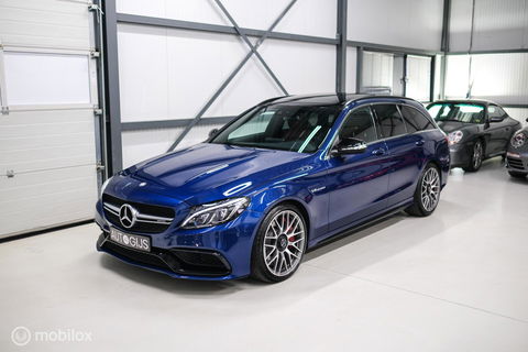 Mercedes-Benz C-Klasse Estate AMG 63 S 585 pk | Drivers Pack | Unieke samenstelling | Stoelkoeling | Dealer OH | 2e eigenaar | Camera | Burmester | Car