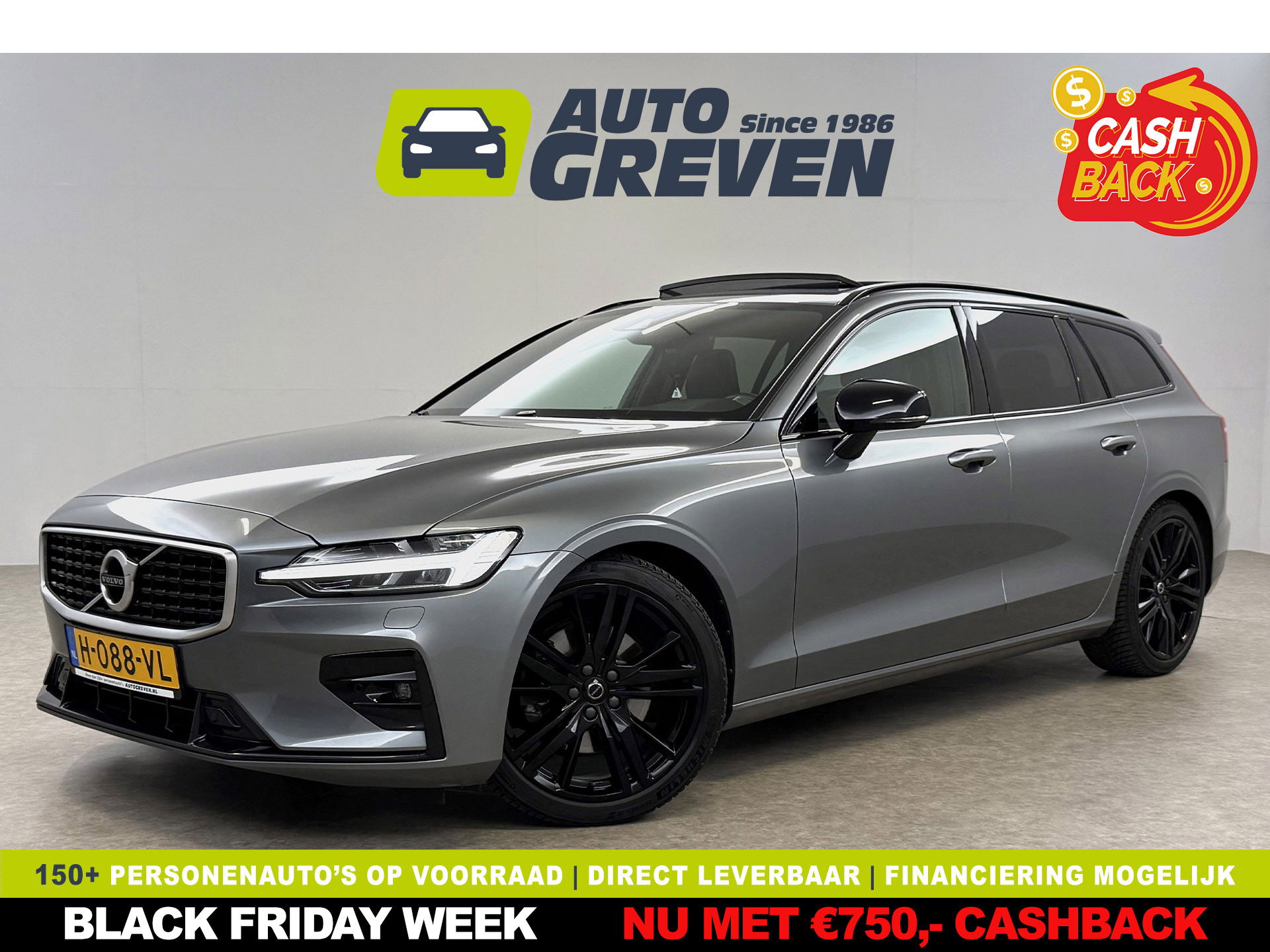 Volvo V60 2.0 T4 R-Design | Pano |  LED | Virtual | Memory | Stoelverw. | Camera | Carplay | Cruise | NAP