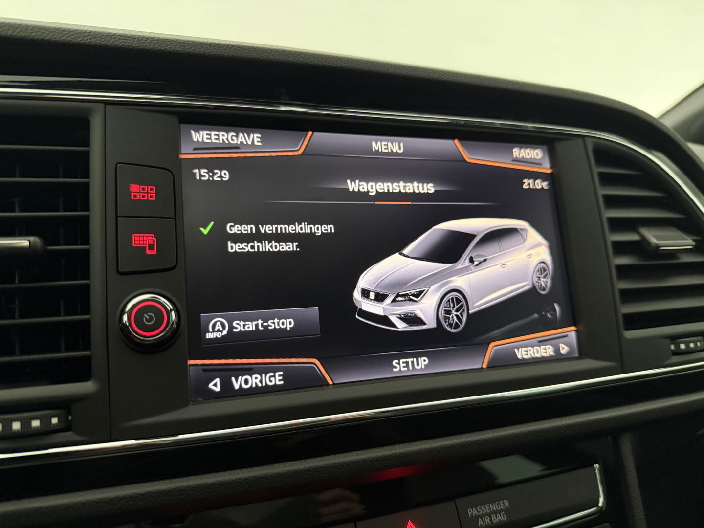 SEAT Leon 2.0 191PK TSI FR | Pano | Sfeerverl. | LED | Carplay | Camera | Navi l Cruise l Stoelverw.