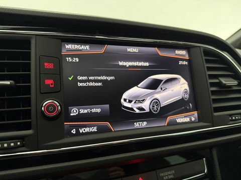 SEAT Leon 2.0 191PK TSI FR | Pano | Sfeerverl. | LED | Carplay | Camera | Navi l Cruise l Stoelverw.