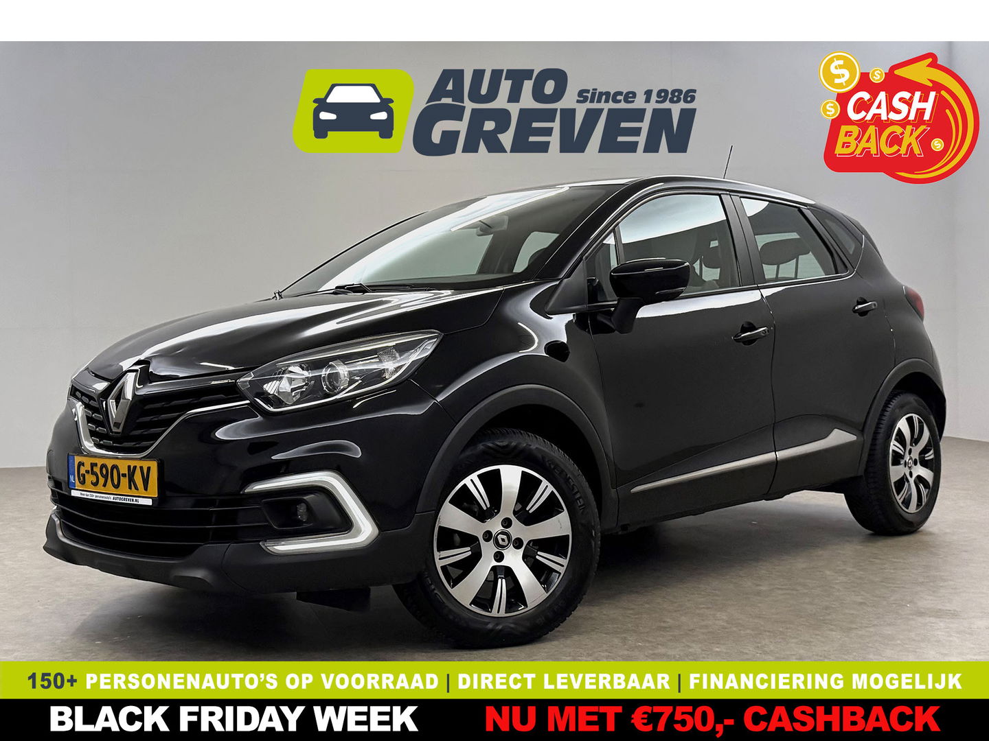 Renault Captur 0.9 TCe Limited | Cruise | LED | Parkeersens. | Clima