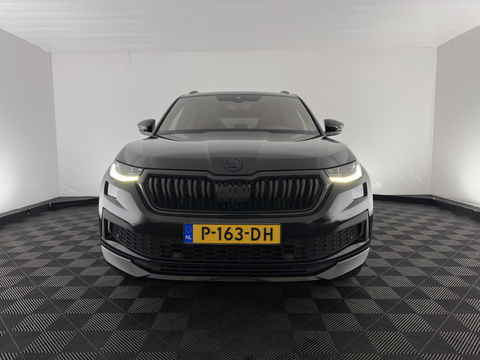 Škoda Kodiaq 1.5 TSI Sportline Business [ 7-Pers. ] (INCL-BTW) Aut. *LEATHER-MICROFIBRE | FULL-LED | ADAPTIVE-CRUISE | MEMORY-PACK | DIGI-COCKPIT | NAVI-FULLMAP | CAMERA | DAB+ | AMBIENT-LIGHT | KEYLESS | CARPLAY | PRIVACY-GLASS| TOWBAR | 20''