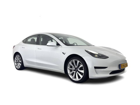 Tesla Model 3 Standard RWD Plus 60 kWh {SOH-99%} [ 3-Fase ] (INCL-BTW) Aut. *PANO | AUTO-PILOT | LUXURY-LEATHER | KEYLESS | FULL-LED | MEMORY-PACK | SURROUND-VIEW | DAB | CARPLAY | DIGI-COCKPIT | LANE-ASSIST | COMFORT-SEATS | TOWBAR | 19"ALU*