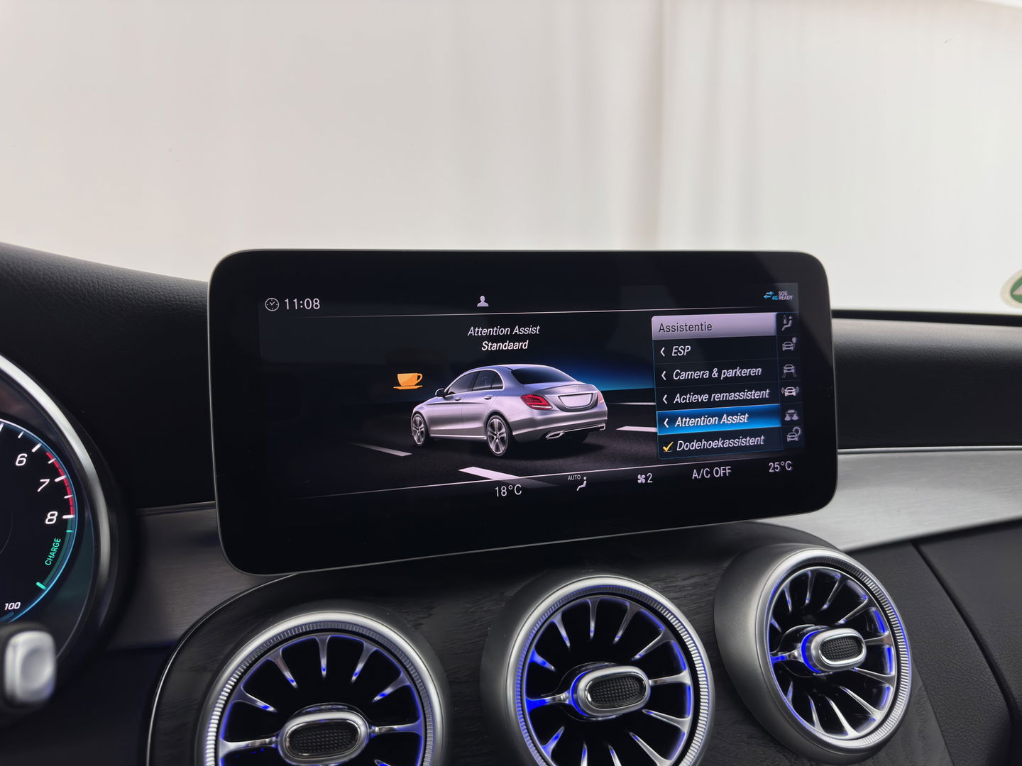 Mercedes-Benz C-Klasse 300 e Business Solution AMG Limited ( Plug-In ) (INCL-BTW) *FULL-LEATHER | FULL-LED | BURMESTER | AMBIENT-LIGHT | BLIND-SPOT | HEATED-SPORTSEATS | DIGI-COCKPIT | NAVI-FULLMAP | CAMERA | DAB+ | PRIVACY-GLASS | 18''ALU*