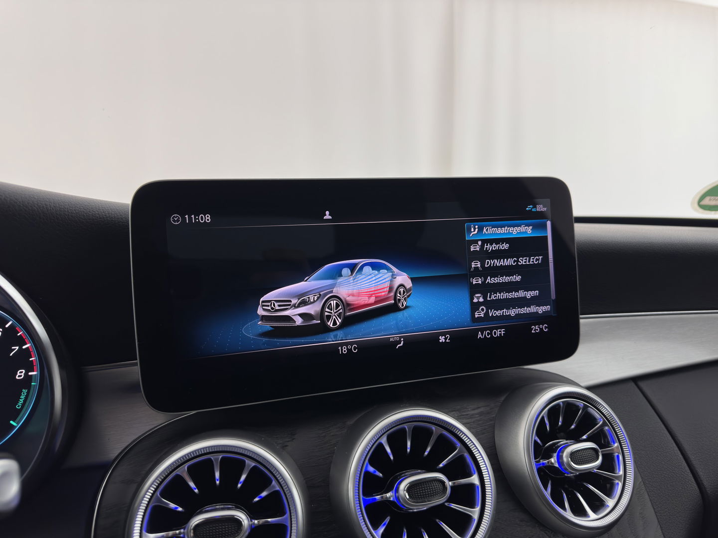 Mercedes-Benz C-Klasse 300 e Business Solution AMG Limited ( Plug-In ) (INCL-BTW) *FULL-LEATHER | FULL-LED | BURMESTER | AMBIENT-LIGHT | BLIND-SPOT | HEATED-SPORTSEATS | DIGI-COCKPIT | NAVI-FULLMAP | CAMERA | DAB+ | PRIVACY-GLASS | 18''ALU*