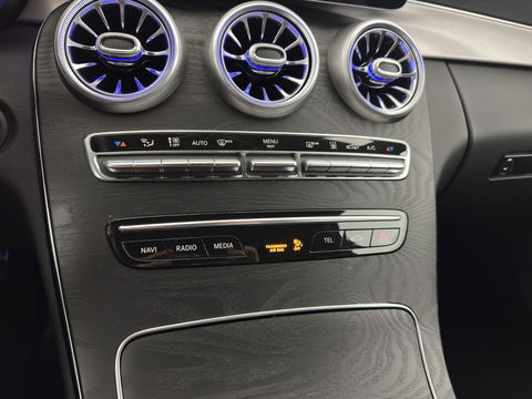 Mercedes-Benz C-Klasse 300 e Business Solution AMG Limited (INCL.BTW) *FULL-LEATHER | FULL-LED | BURMESTER | AMBIENT-LIGHT | BLIND-SPOT | HEATED-SPORTSEATS | DIGI-COCKPIT | NAVI-FULLMAP | CAMERA | DAB+ | 18''ALU*