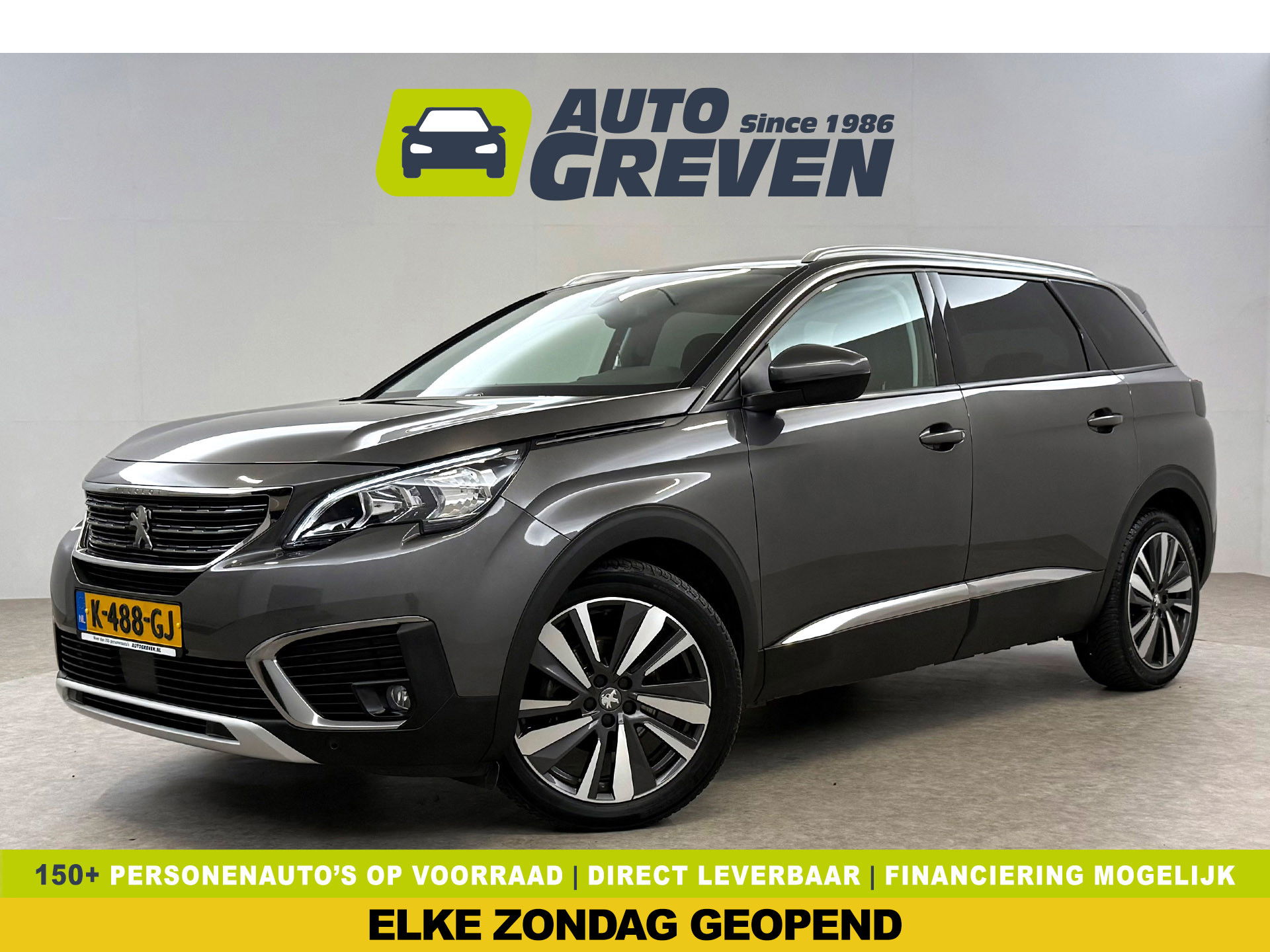 Peugeot 5008 1.2 PureTech 7p. | 360° Camera | Virtual | Sfeer | Trekh. | Carplay | Cruise | Navi | NAP