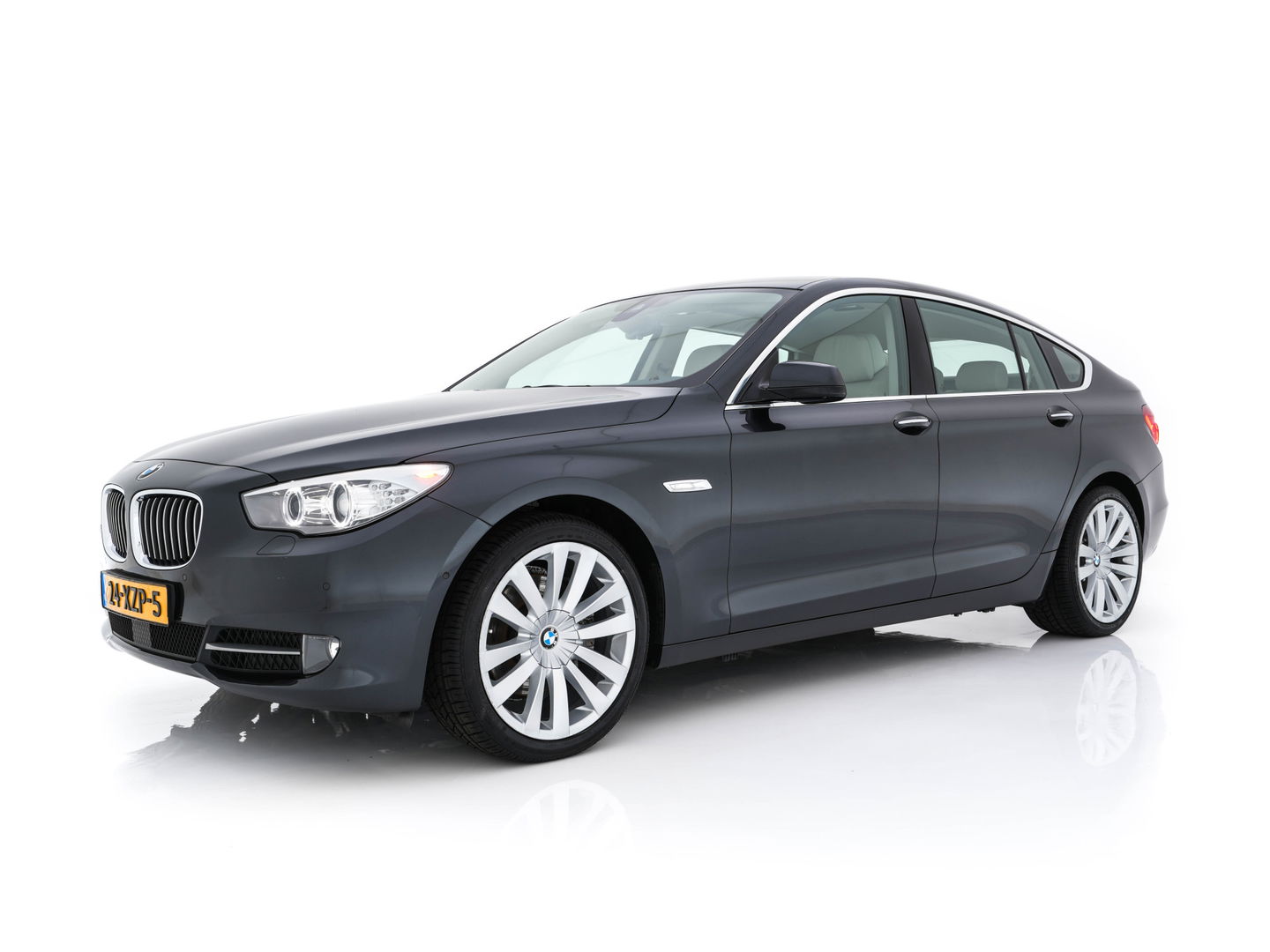 BMW 5 Serie Gran Turismo 520d High Executive Aut. *HEAD-UP | ADAPTIVE-CRUISE | LUXURY-LEATHER | XENON | MEMORY-PACK | TOP-VIEW | HIFI-SOUND | NAVI-FULLMAP | ECC | PDC*