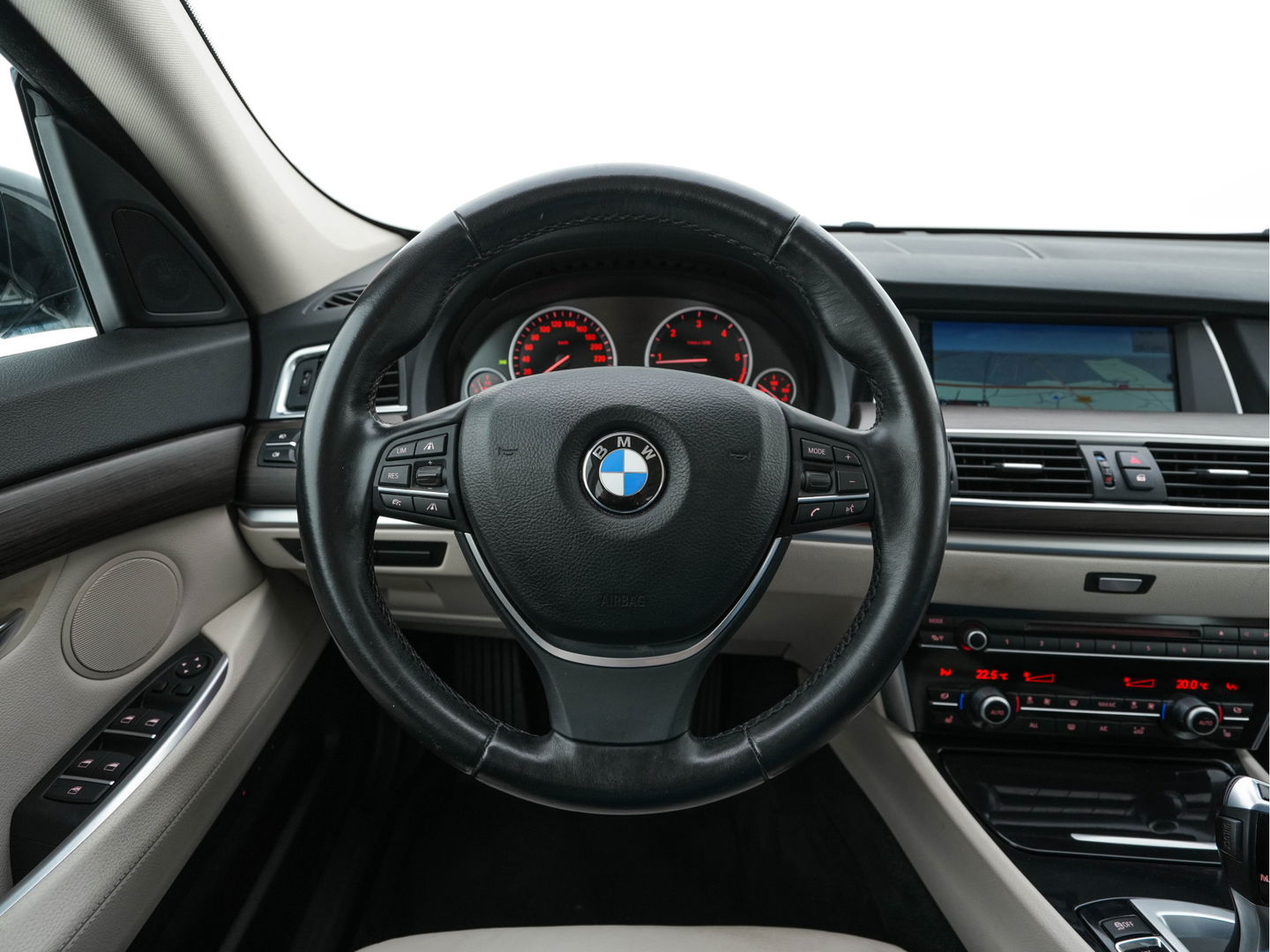 BMW 5 Serie Gran Turismo 520d High Executive Aut. *HEAD-UP | ADAPTIVE-CRUISE | LUXURY-LEATHER | XENON | MEMORY-PACK | TOP-VIEW | HIFI-SOUND | NAVI-FULLMAP | ECC | PDC*