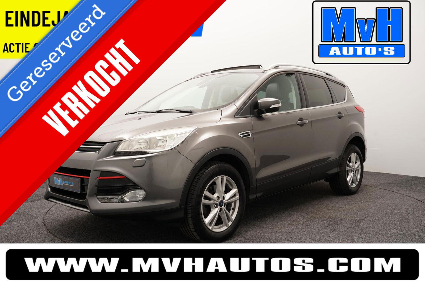 Ford Kuga 1.6 Titanium Plus 150PK|PANO|TREKH|CAMERA|STOELVERW