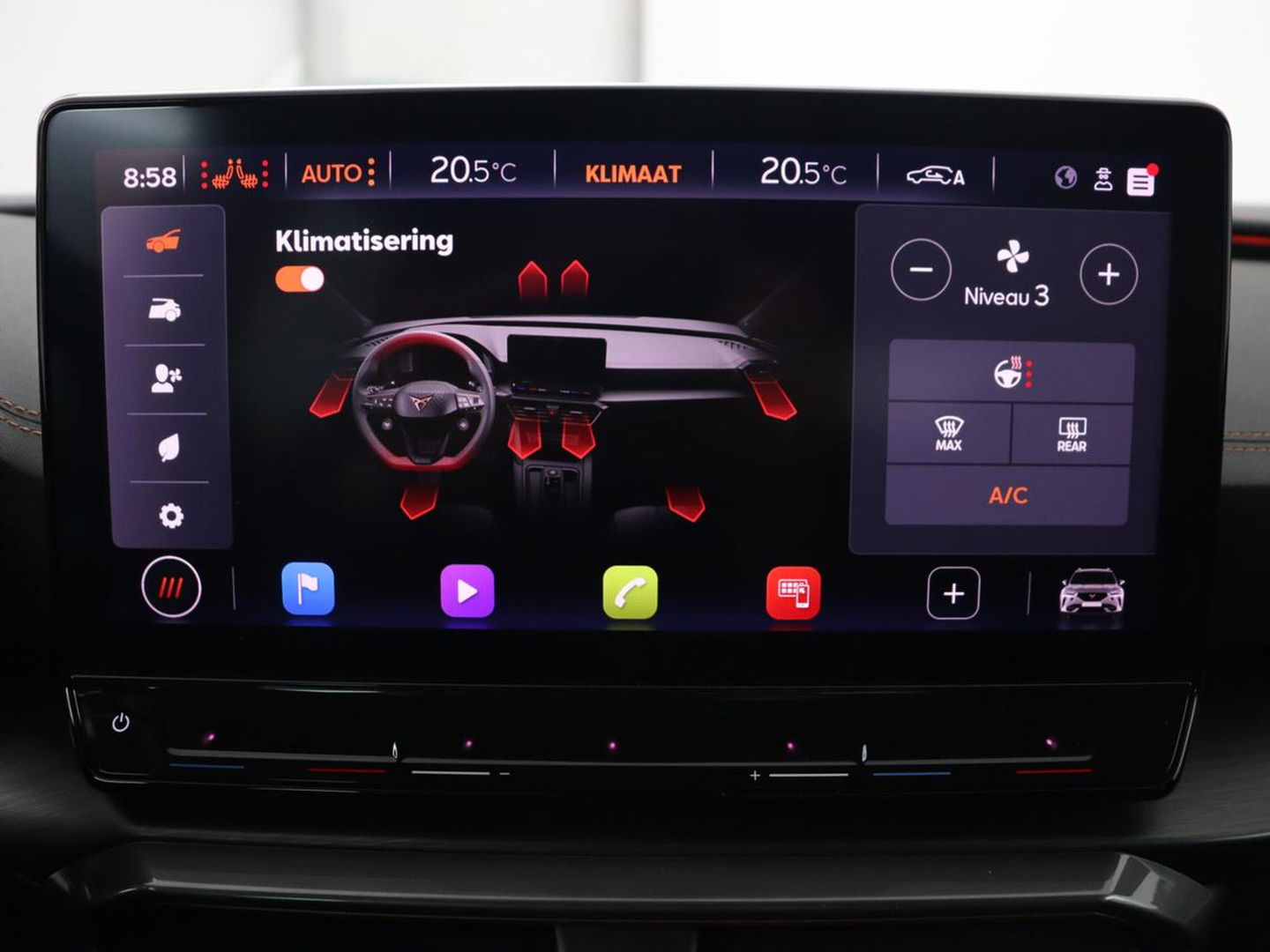 CUPRA Formentor 1.4 e-Hybrid VZ | 245pk | Stoelverwarming | Carplay | Camera | Adaptive cruise | Navigatie | Keyless | Memory | Sfeerverlichting | Full LED | 19'' | PHEV | Plug In