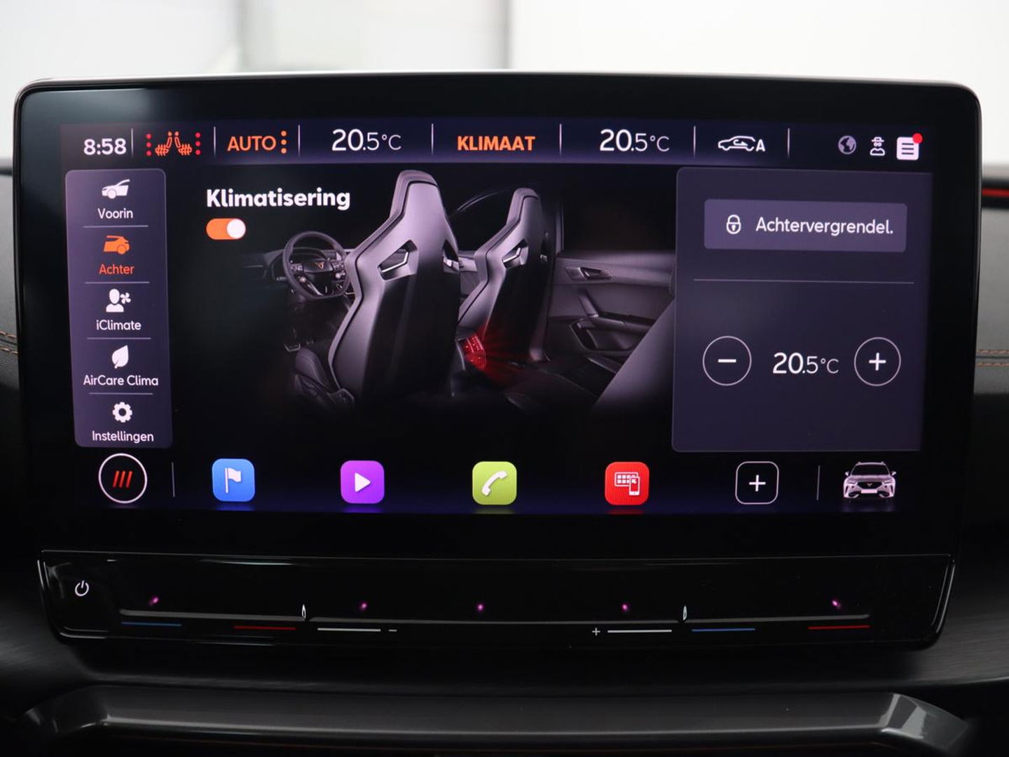 CUPRA Formentor 1.4 e-Hybrid VZ | 245pk | Stoelverwarming | Carplay | Camera | Adaptive cruise | Navigatie | Keyless | Memory | Sfeerverlichting | Full LED | 19'' | PHEV | Plug In