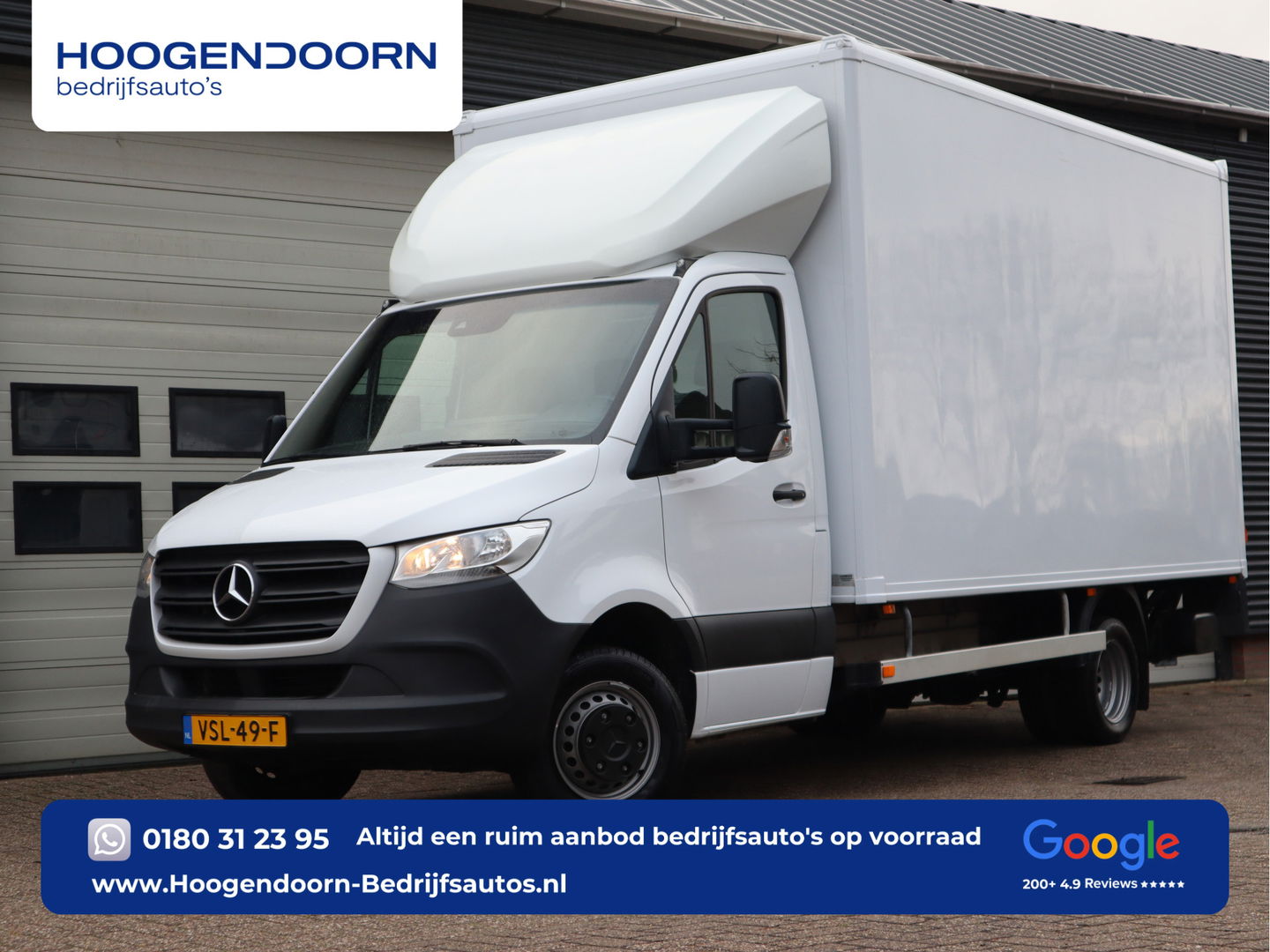 Mercedes-Benz Sprinter 515 CDI Euro 6 Automaat Bakwagen Laadklep - MBUX - Cruise