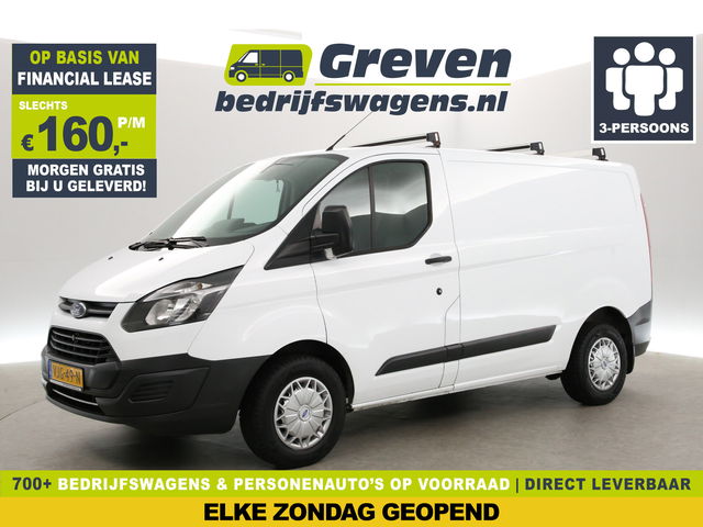 Ford Transit Custom - 2.0 TDCI L1H1 | Euro6 | 3-Zits | Trekhaak | Schuifdeur | Elektrpakket