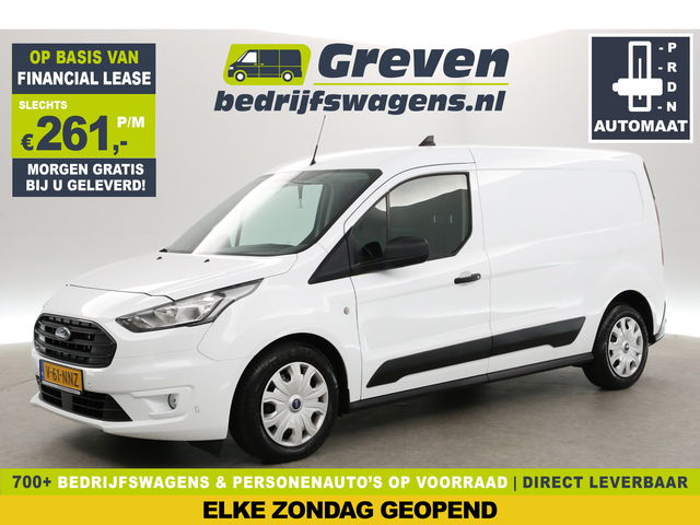 Ford Transit Connect - 1.5 EcoBlue L2 | Euro6 | 8-Traps Automaat | 3-Zits | Airco | Cruise | Parkeersens.
