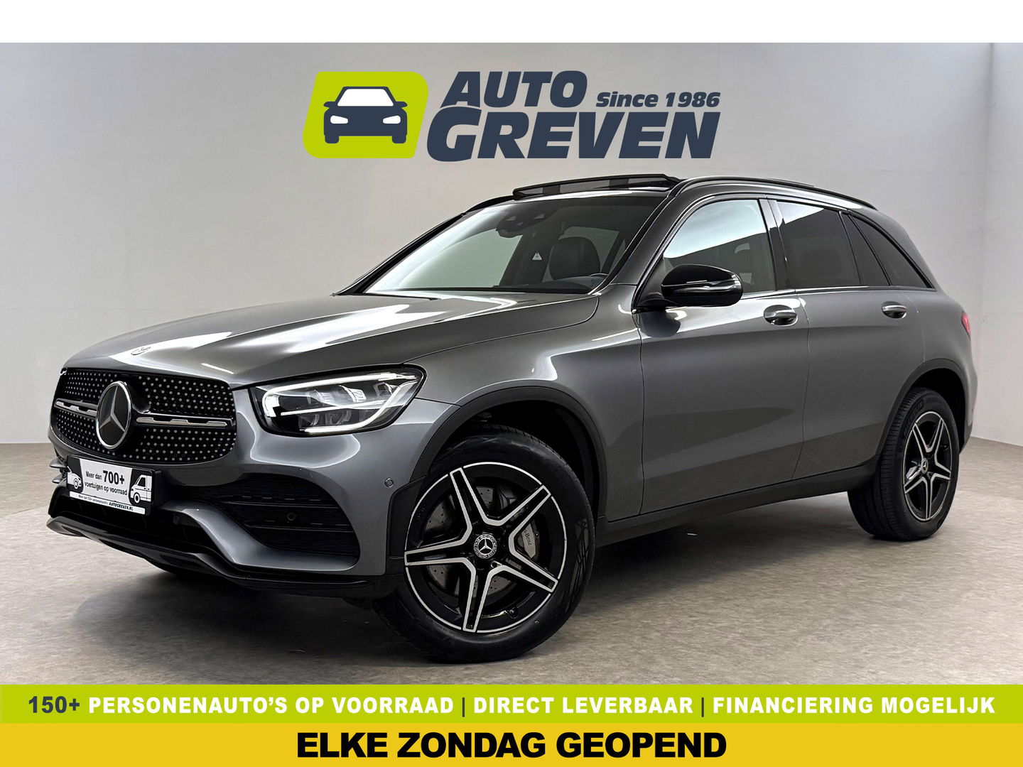 Mercedes-Benz GLC 300de 4MATIC Business Solution AMG | 306PK | Pano | Sfeerverl. | Camera | Virtual | Carplay | El.Trekh. | LED l Keyless
