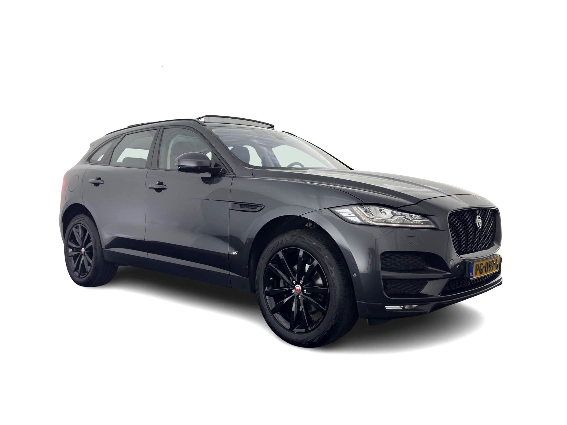Jaguar F-Pace 2.0 Portfolio AWD 25d (INCL.BTW) *PANO | HEAD-UP | FULL-LEATHER | BLIND-SPOT | MERIDIAN-SOUND | HEATED-SPORTSEATS | NAVI-FULLMAP | KEYLESS | CAMERA | ECC | PDC | CRUISE | 20''ALU*