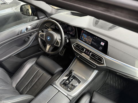 BMW X5 xDrive45e High Ex. M-Sport|Individual|SOH93%|Pano|Laser|CoPilot|21"|HUD|HIFI|Trekhaak|Tansanit