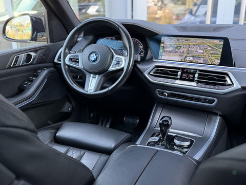 BMW X5 xDrive45e High Ex. M-Sport|Individual|SOH93%|Pano|Laser|CoPilot|21"|HUD|HIFI|Trekhaak|Tansanit