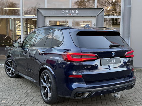 BMW X5 xDrive45e High Ex. M-Sport|Individual|SOH93%|Pano|Laser|CoPilot|21"|HUD|HIFI|Trekhaak|Tansanit
