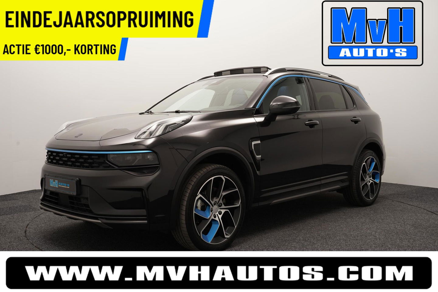 Lynk & Co 01 1.5 Plug-in Hybride|ZWARTE.HEMEL|360ºCAM|PANO|NAP