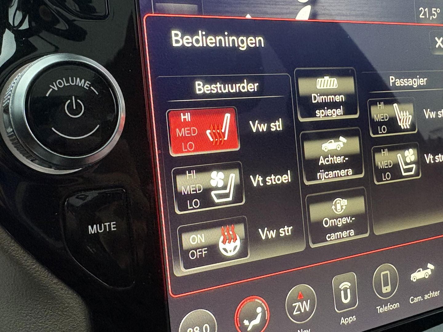 Dodge Ram Pick-Up 1500 5.7 V8 Laramie Crew Cab NIGHT PACK | LEDER/ALCANTARA | ADAPTIVE CRUISE | LED | 360 CAMERA