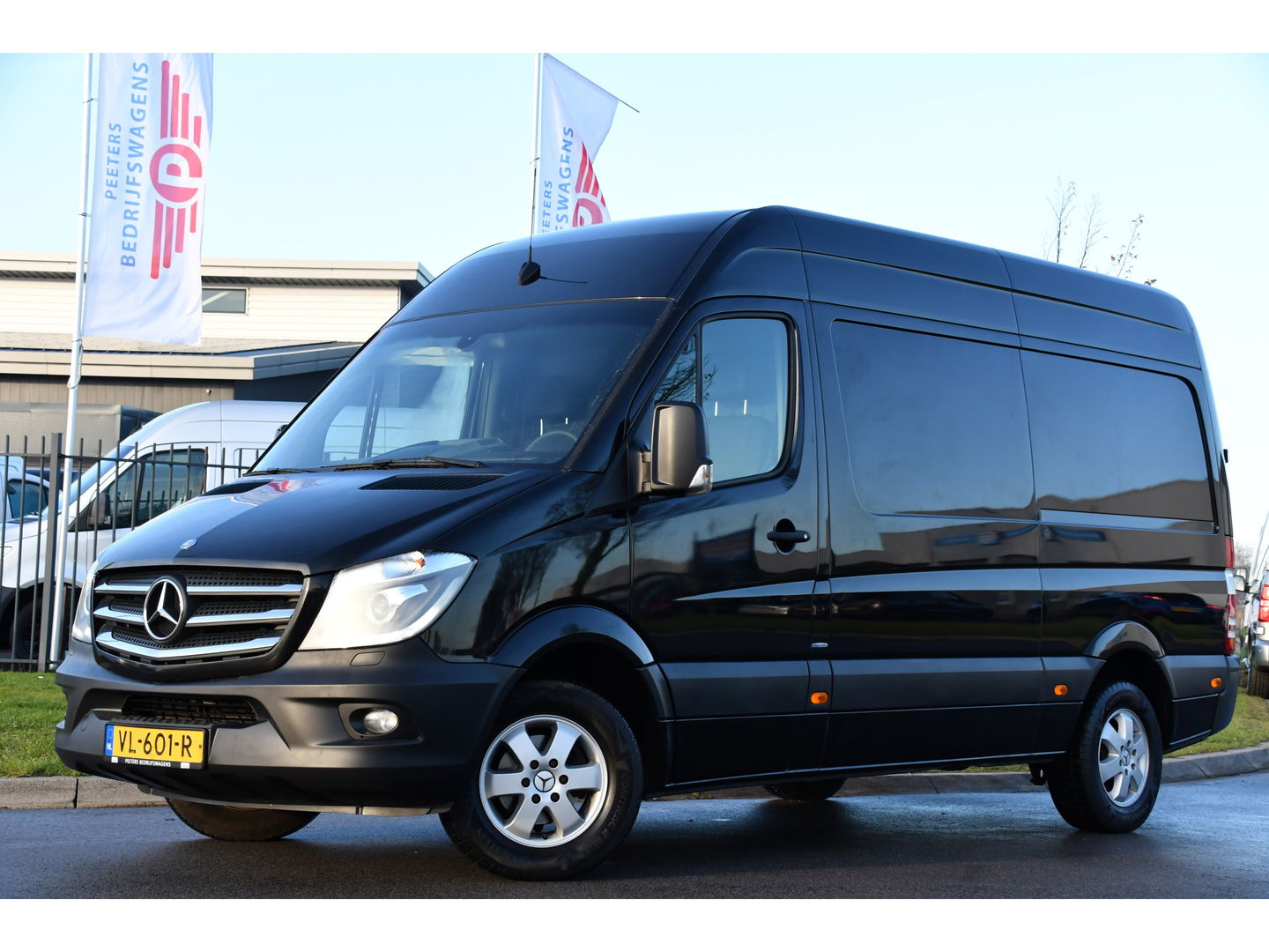 Mercedes-Benz Sprinter 316 2.2 CDI 366 Black Edition Camera, Cruise, Stoelverwarming, 164pk, Automaat, Multimedia, Trekhaak, Uniek!