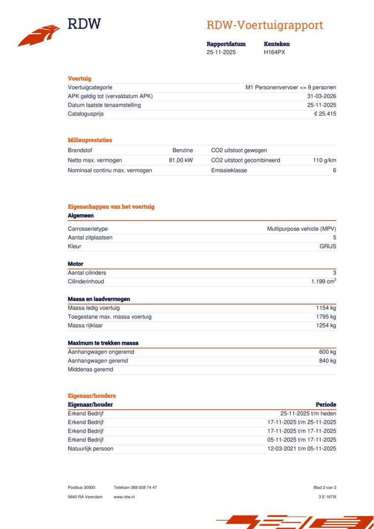 Citroën C3 Aircross 1.2 PureTech Business, 100% onderhoud!