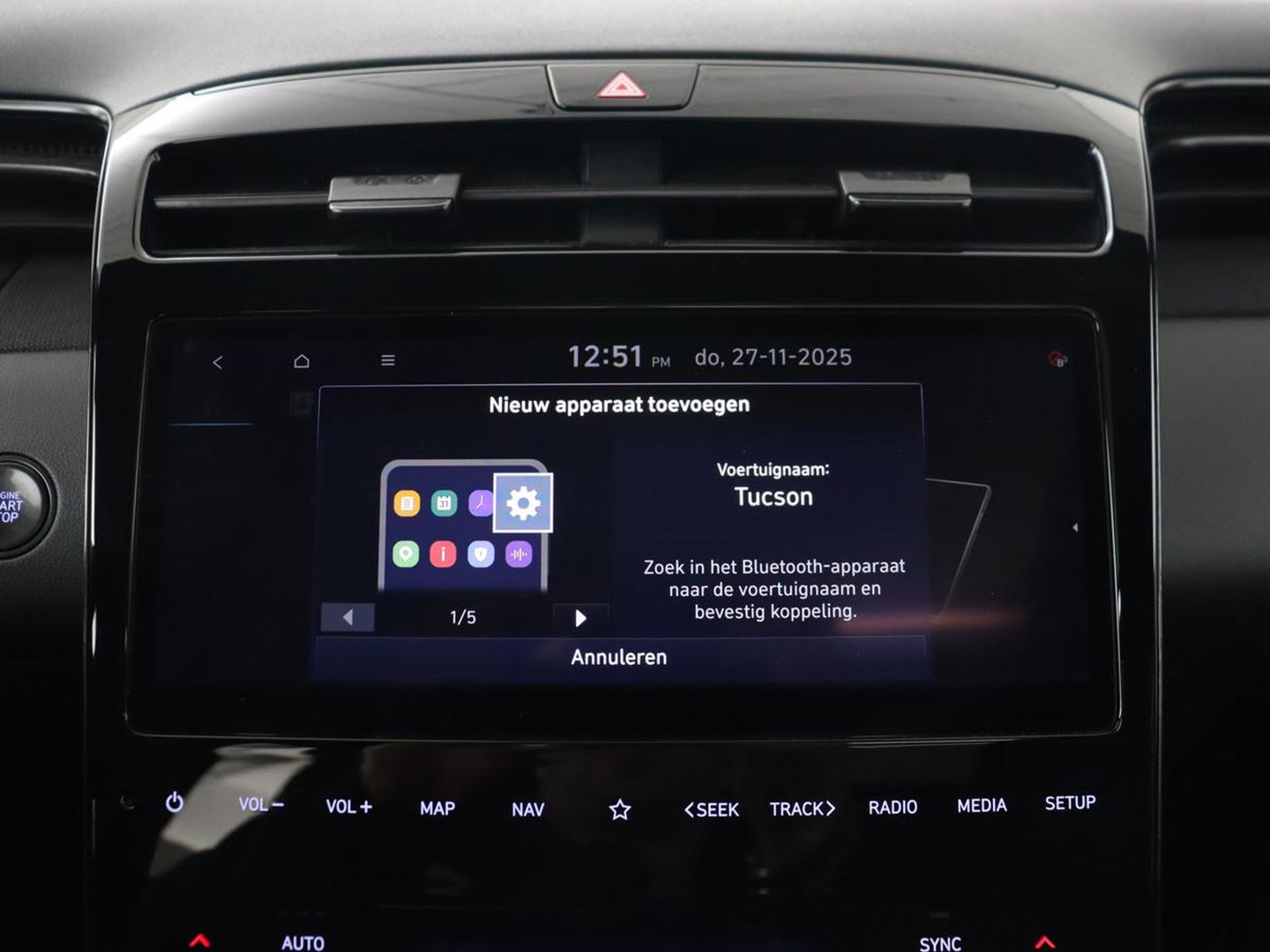 Hyundai Tucson 1.6 T-GDI PHEV N Line Sky 4WD | Panoramadak | Leder/Alcantara | Stoelverwarming | Camera | Carplay | Stuurverwarming | Keyless | Full LED | Navigatie | 19'' lichtmetalen velgen | Plug In