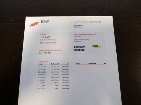 Škoda Kodiaq 1.5 TSI Sportline Business "Origineel NL!" Trekhaak Apple-Carplay Sportstoelen Camera Stoelverwarming Virtual Canton