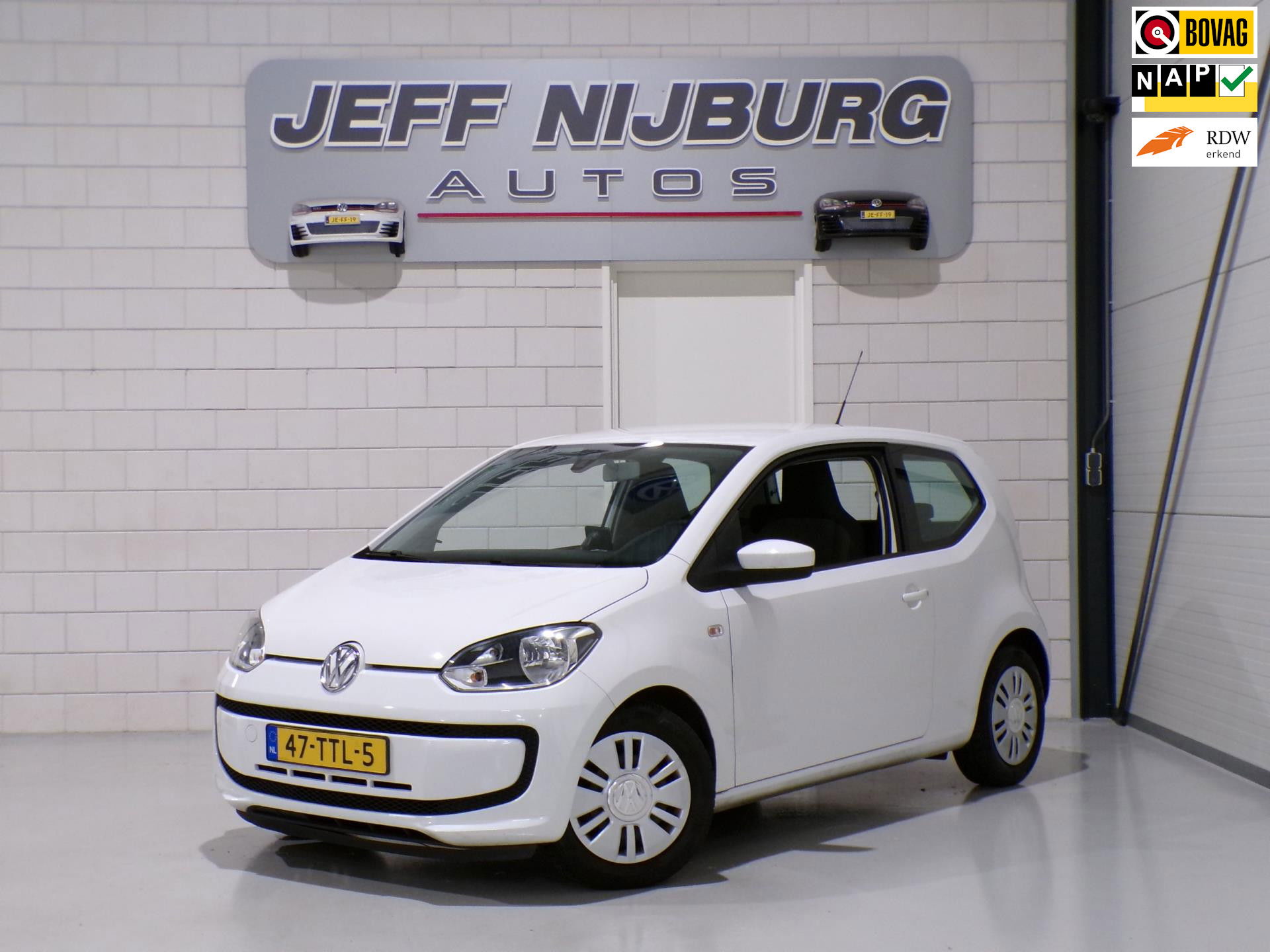 Volkswagen up! 1.0 move up! "Origineel NL!" Navigatie Bluetooth Airco Elektrische-ramen Garantie