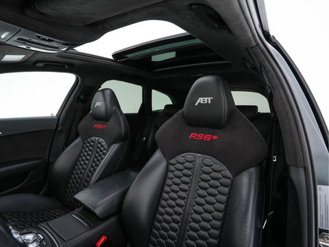 Audi RS6 4.0 TFSI RS6+ ABT ( 1of 50 produced world wide ) Aut. *Only-1-OWNER | CERAMIC-BRAKES | PANO | HEAD-UP | RS-SEATS | LUXURY-LEATHER | MATRIX-LED | ADAPTIVE-CRUISE | BLIND-SPOT | BOSE-SOUND | MEMORY-PACK | TOP-VIEW | KEYLESS | NAVI-FULLMAP | .