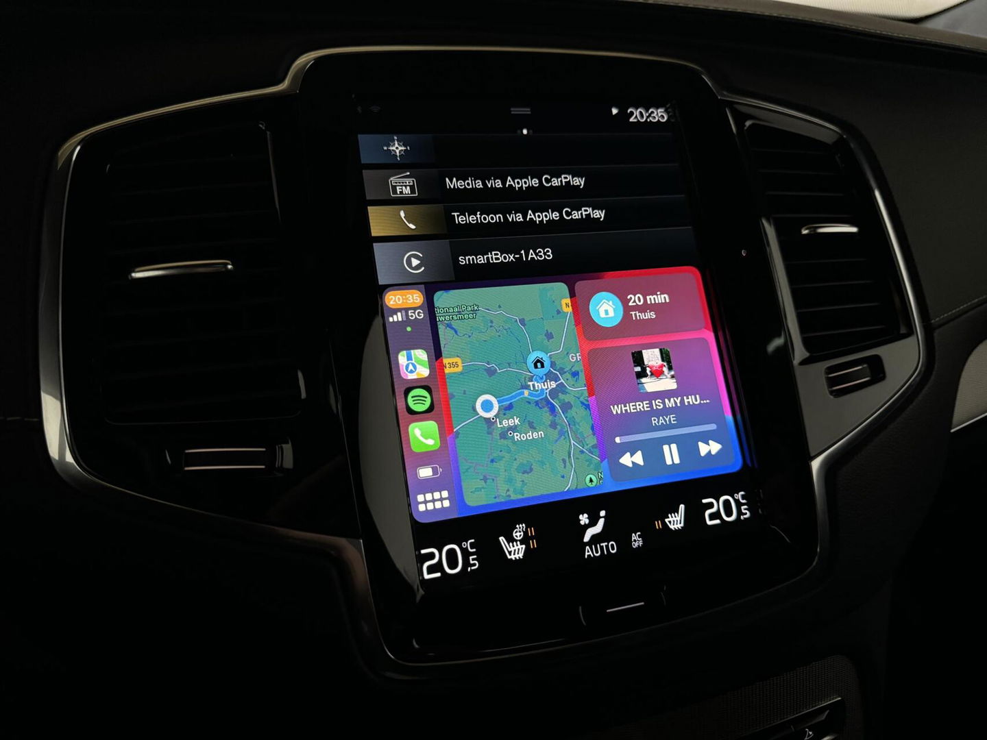 Volvo XC90 2.0 T8 Recharge AWD R-Design Pano B&W Luchtvering Trekh. 360°