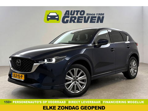 Mazda CX-5 2.0 165PK e-Skyactiv Takumi | 360° | HuD | Bose | Memory | Virtual | Stoel/ Stuur verw. | Keyless | Adap. Cruise | Carplay