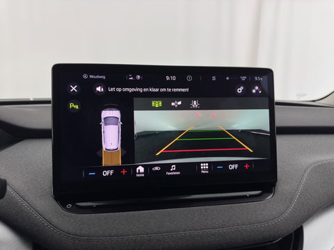 Škoda Enyaq iV 80 {SOH-90%} [ 3-Fase ] (INCL-BTW) *LEATHER-FABRIC | FULL-LED | DIGI-COCKPIT | CAMERA | KEYLESS | NAVI-FULLMAP | AMBIENT-LIGHT | ECC | HEATED-COMFORTSEATS | DAB+ | PDC | CRUISE | CARPLAY | TOWBAR | 19"ALU*