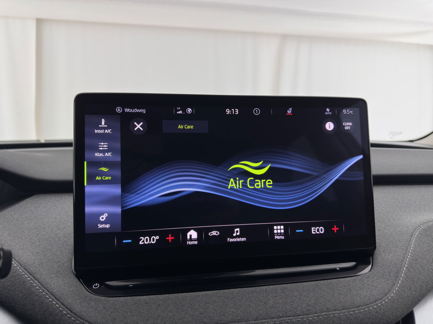 Škoda Enyaq iV 80 {SOH-90%} [ 3-Fase ] (INCL-BTW) *LEATHER-FABRIC | FULL-LED | DIGI-COCKPIT | CAMERA | KEYLESS | NAVI-FULLMAP | AMBIENT-LIGHT | ECC | HEATED-COMFORTSEATS | DAB+ | PDC | CRUISE | CARPLAY | TOWBAR | 19"ALU*