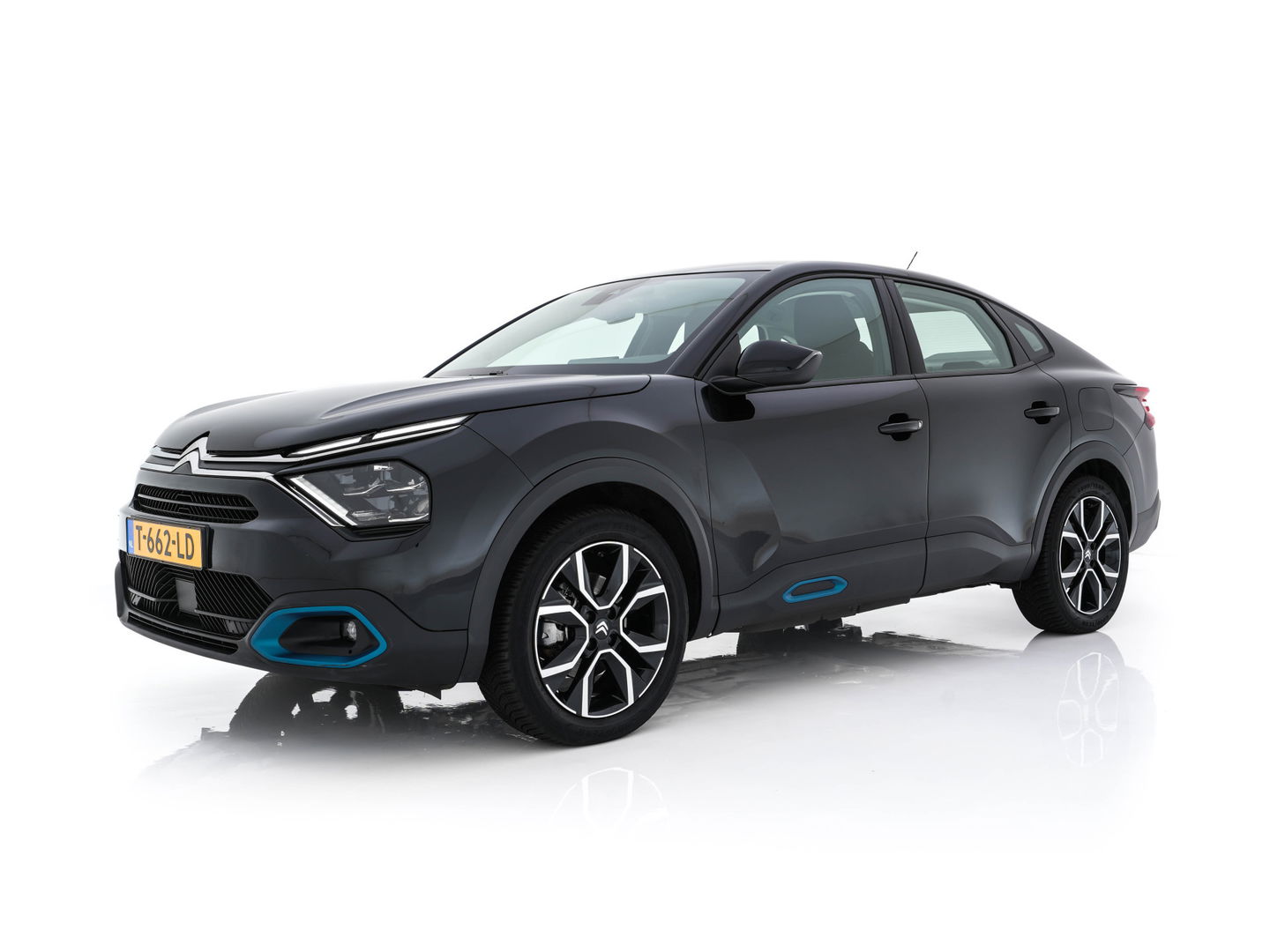 Citroën Ë-C4 X Feel 50 kWh (3-Fase ) (SOH-100%) (INCL-BTW) Aut.* HEAT-PUMP | CARPLAY | DIGI-COCKPIT | CRUISE | COMFORT-SEATS | DAB | LANE-ASSSIST | CCS-FASTLOADER | 18'' ALU*