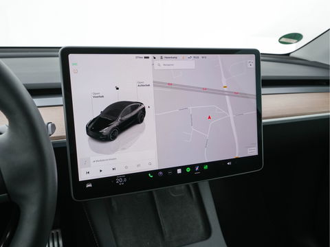 Tesla Model Y Performance AWD 75 kWh {SOH-84%} [ 3-Fase ] (INCL-BTW) Aut. *PANO | AUTO-PILOT | LUXURY-LEATHER | TOP-VIEW | NAVI-FULLMAP | MATRIX-LED | DIGI-COCKPIT | KEYLESS | CAMERA | DAB+ | HEATED-COMFORTSEATS | PRIVACY-GLASS | 21''ALU*