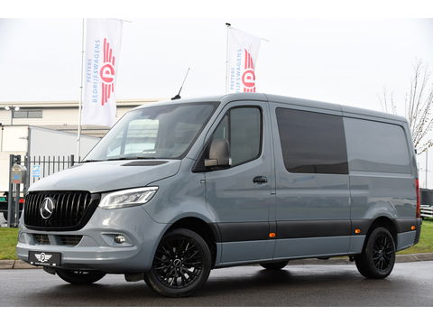 Mercedes-Benz Sprinter 317 1.9 CDI DC L2H1 RWD PB Edition Camera, Cruise, Carplay, 170pk, Automaat, LED, Stoelverwarming, NAVI, Multimedia, Uniek! Dubbel cabine