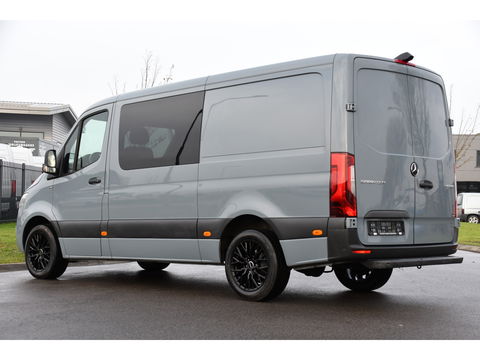 Mercedes-Benz Sprinter 317 1.9 CDI L2H1 DC RWD AMG Edition Camera, Cruise, Carplay, 170pk, Automaat, LED, Stoelverwarming, NAVI, Multimedia, Uniek! Dubbel Cabine