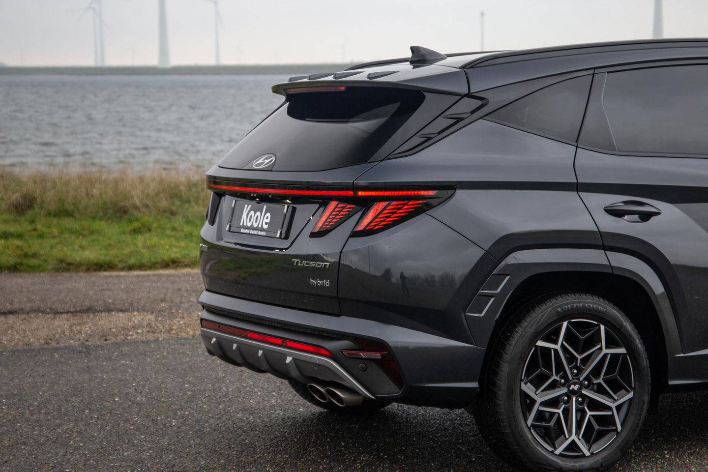 Hyundai TUCSON Hybrid 1.6 T-GDI HEV N Line Sky AUTOMAAT / STOEL VERWARMING + KOELING / PANO / CAMERA