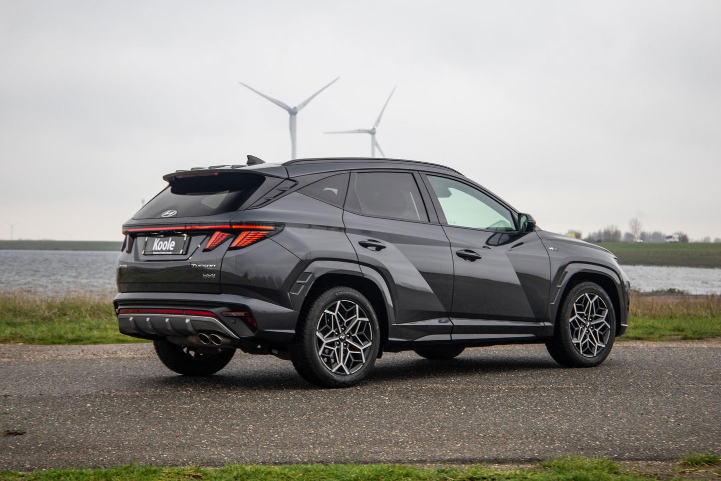 Hyundai TUCSON Hybrid 1.6 T-GDI HEV N Line Sky AUTOMAAT / STOEL VERWARMING + KOELING / PANO / CAMERA